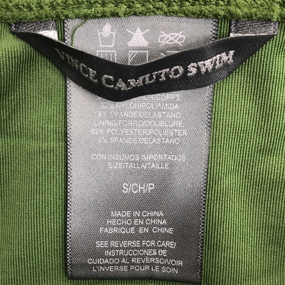 Vince Camuto Cut Out Bikini Bottom Dark Olive Size Small New - Picture 7 of 10
